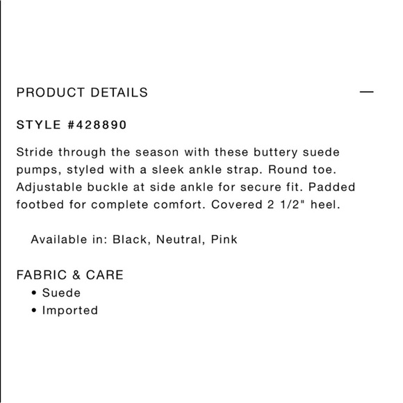 Ann Taylor Eliza round-toe suede block heels (Sz 6.5) - Picture 7 of 7